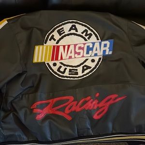 Genuine leather racing jacket used.